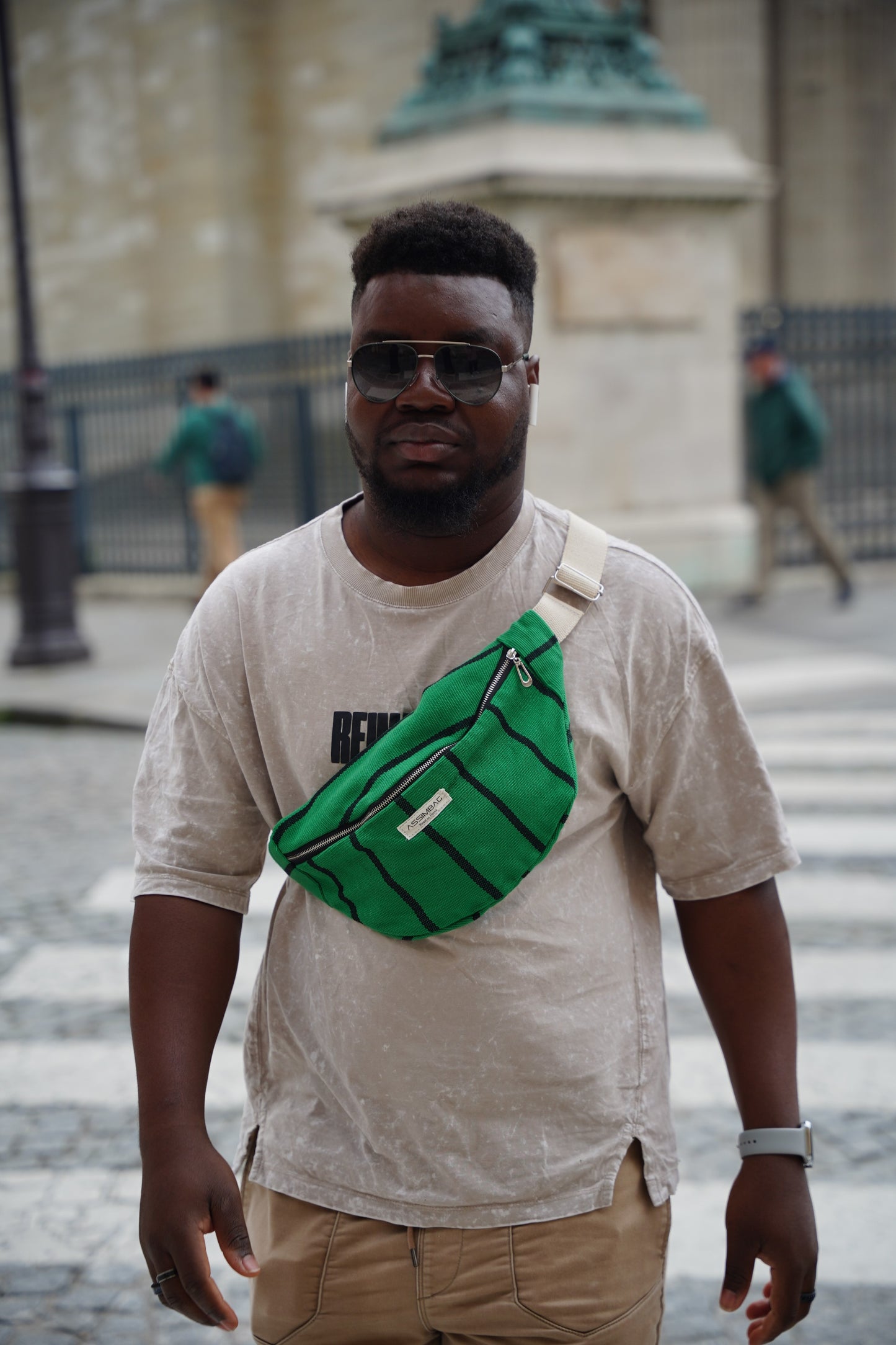 Sac banane - Rayures