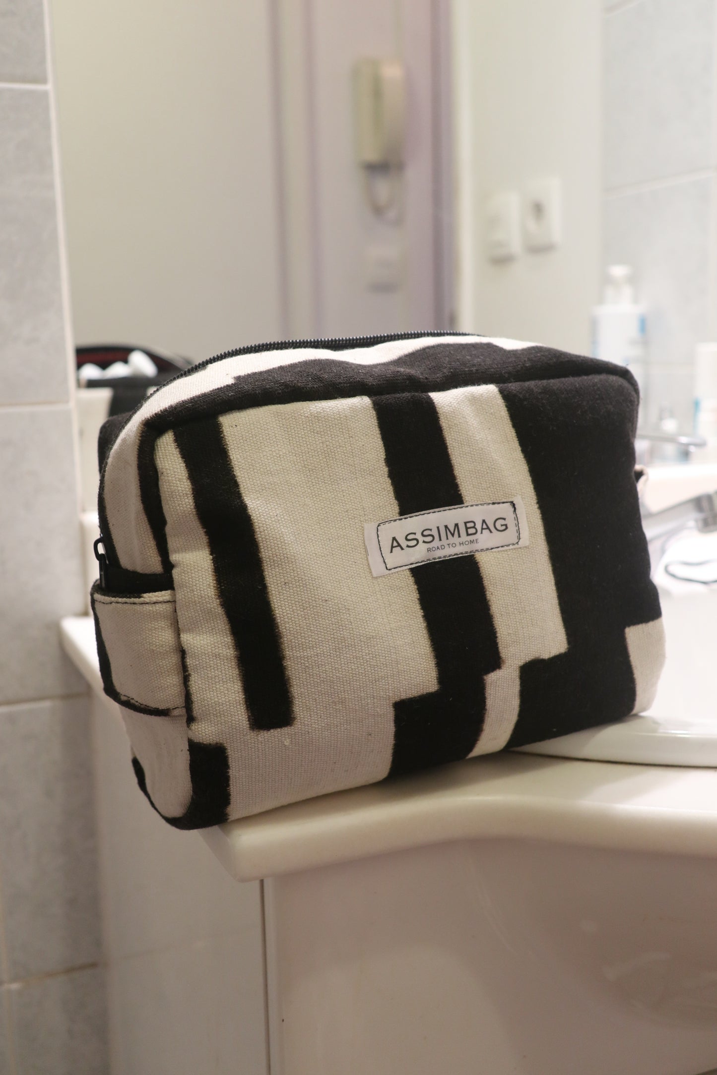 Tiara, la trousse de toilette en bogolan bio