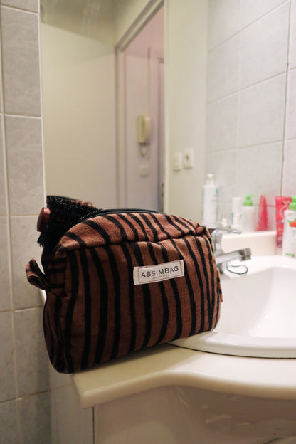 Tiara, la trousse de toilette en bogolan bio