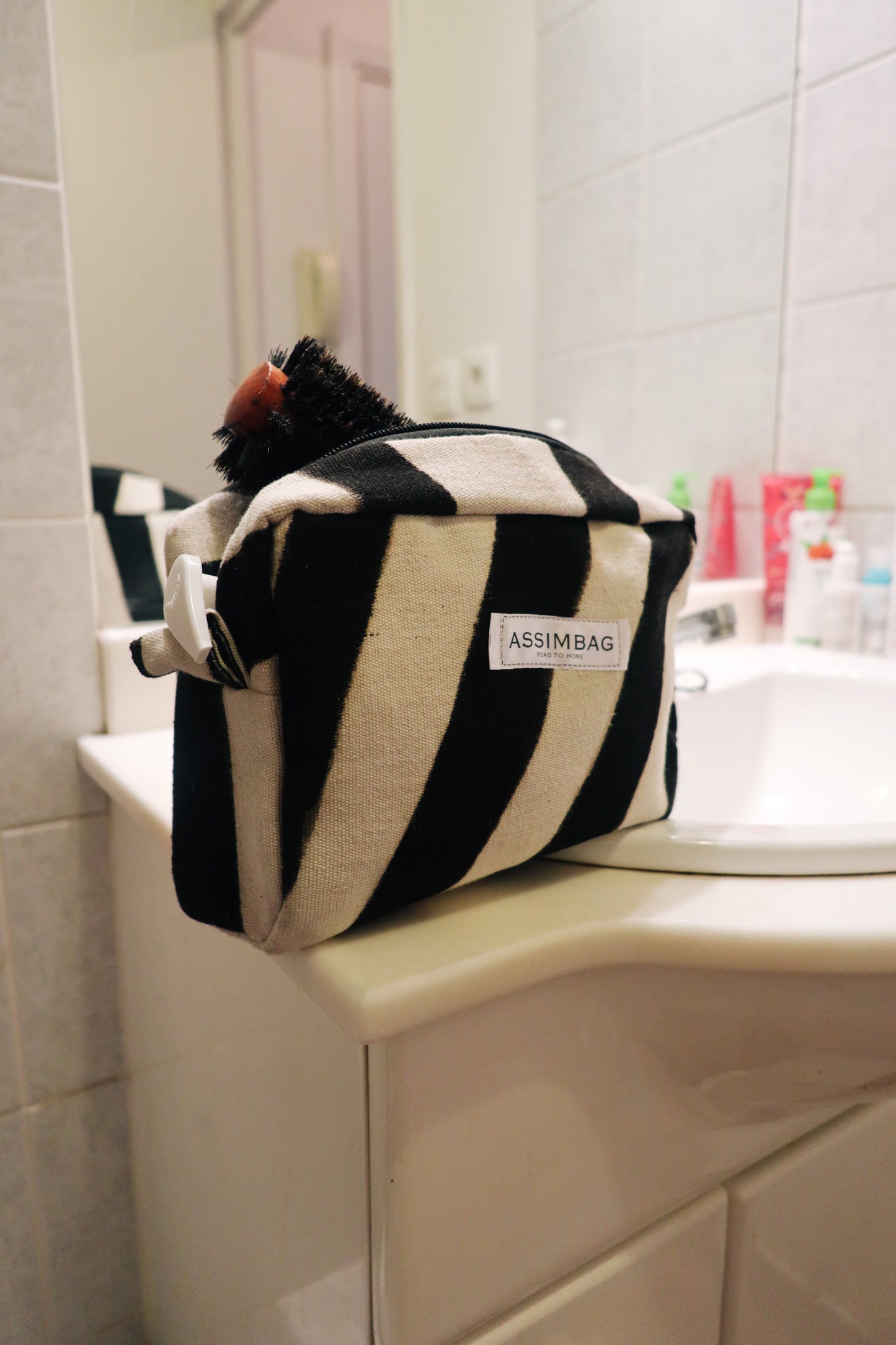 Tiara, la trousse de toilette en bogolan bio