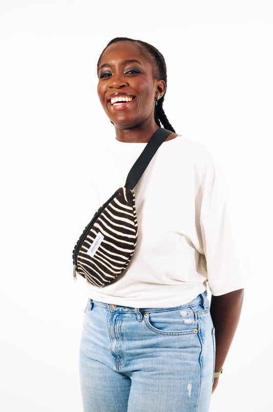 sac banane zébré éthique assimbag